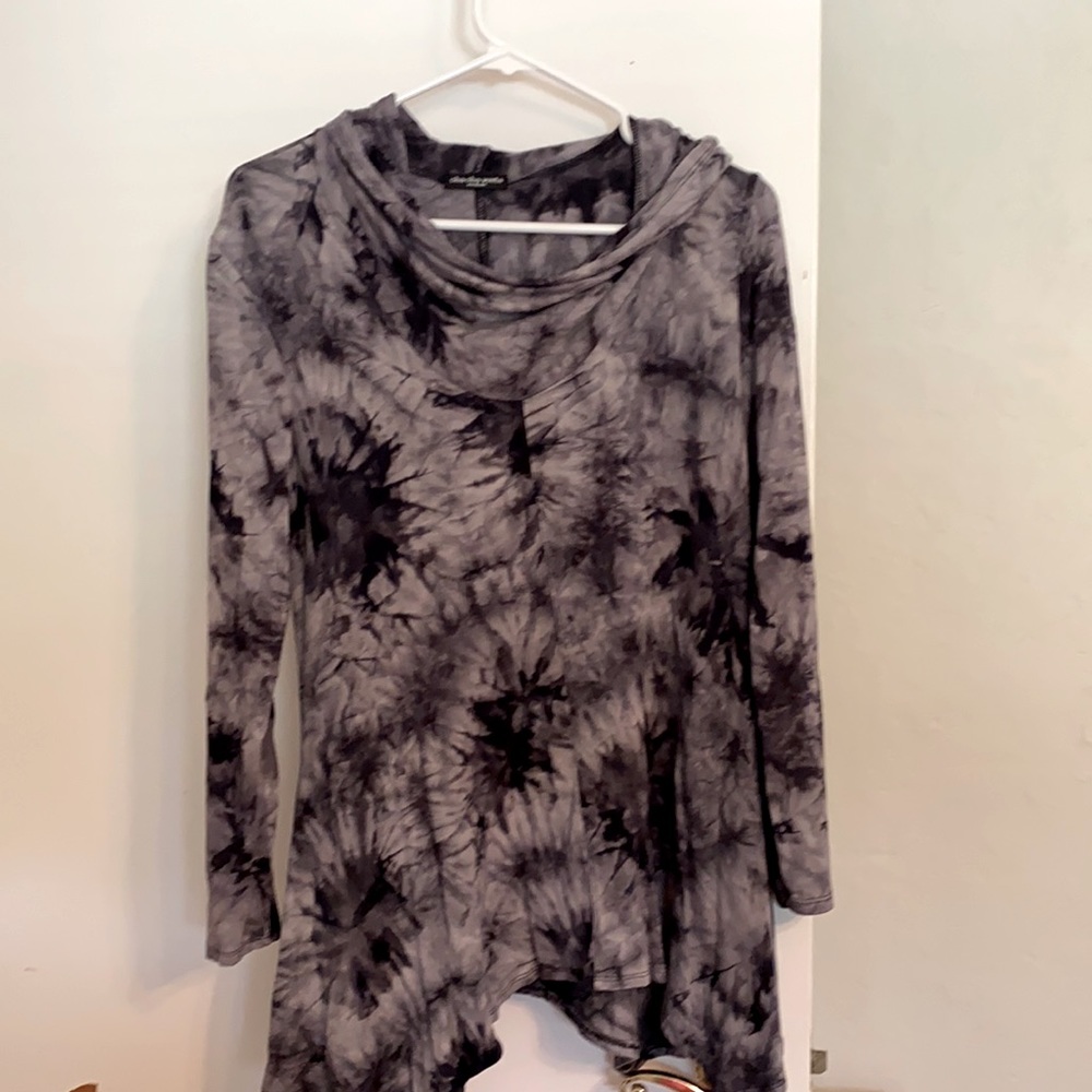 Cha-cha Vente tie-dye tunic